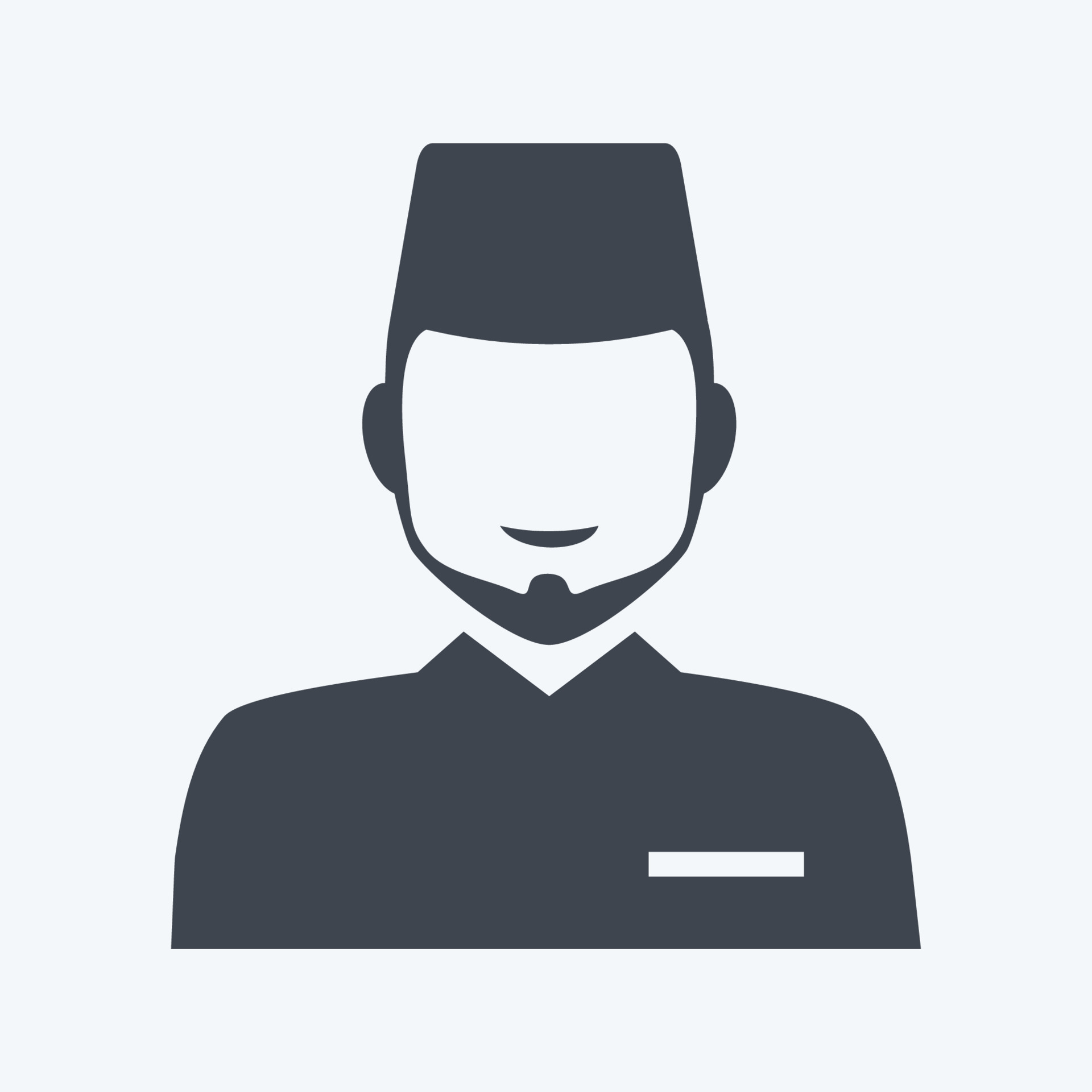 Icon Islamic Man – Glyph Style – Simple illustration Icon Islamic Man - Glyph Style - Simple illustration,Design Icon vector, Good for prints, posters, advertisements, announcements, info graphics, etc.